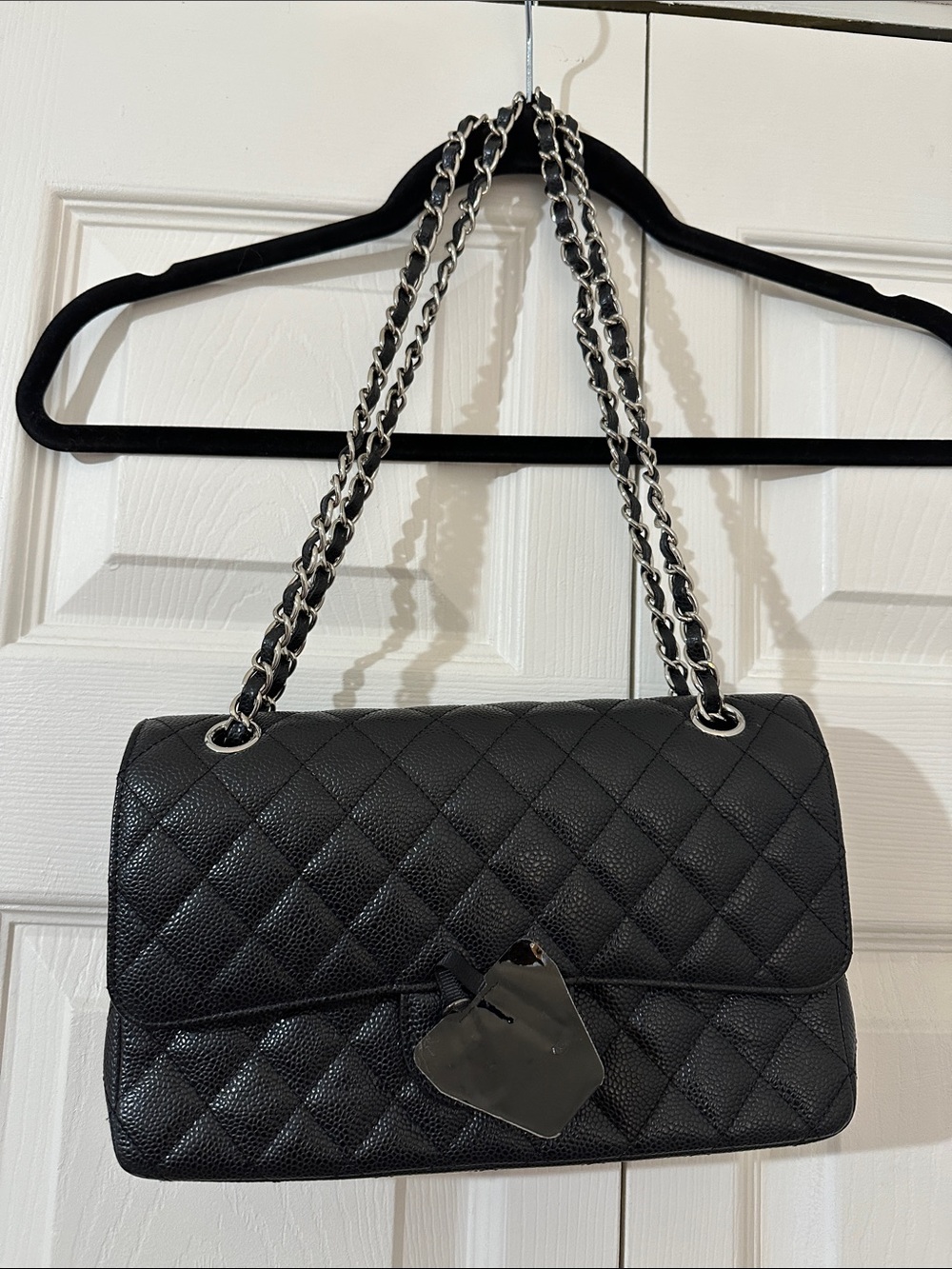 Coco chanel AAA double flap caviar shoulder bag